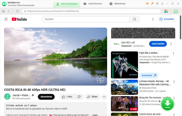 Videos hinzufügen