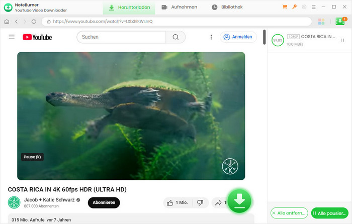 Download starten